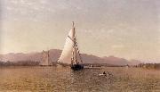 Francis A.Silva The Hudson at Tappan Zee oil